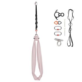 Aerial Yoga Hammock, 300 lbs Load Aerial Silk, Yoga Swing with Nylon Fabric, PE Zipper Bag for Parent-Child Interaction Aerial Yoga Hammock, 300 lbs Load Aerial Silk, Yoga Swing with Nylon Fabric, PE Zipper Bag for Parent-Child Interaction